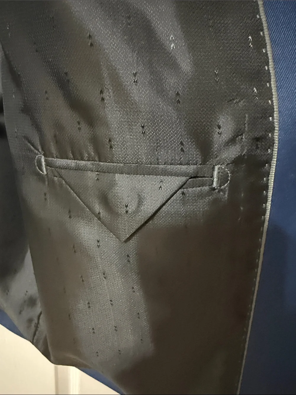 LINEAGE Men's Navy Blue Single-Breasted Blazer 48L NWOT